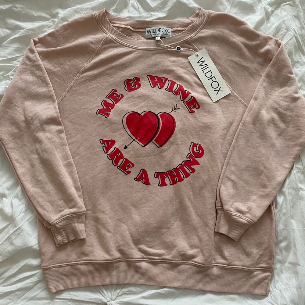 Wild fox crew neck